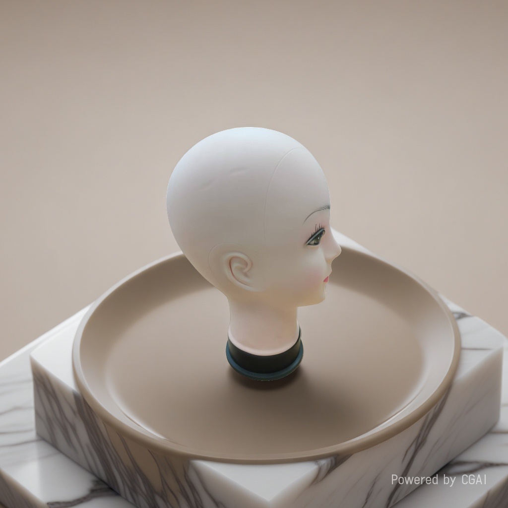 Mannequin female model display head, mannequin head, mannequin dedicated headshot, mannequin head, mannequin display head Specification image