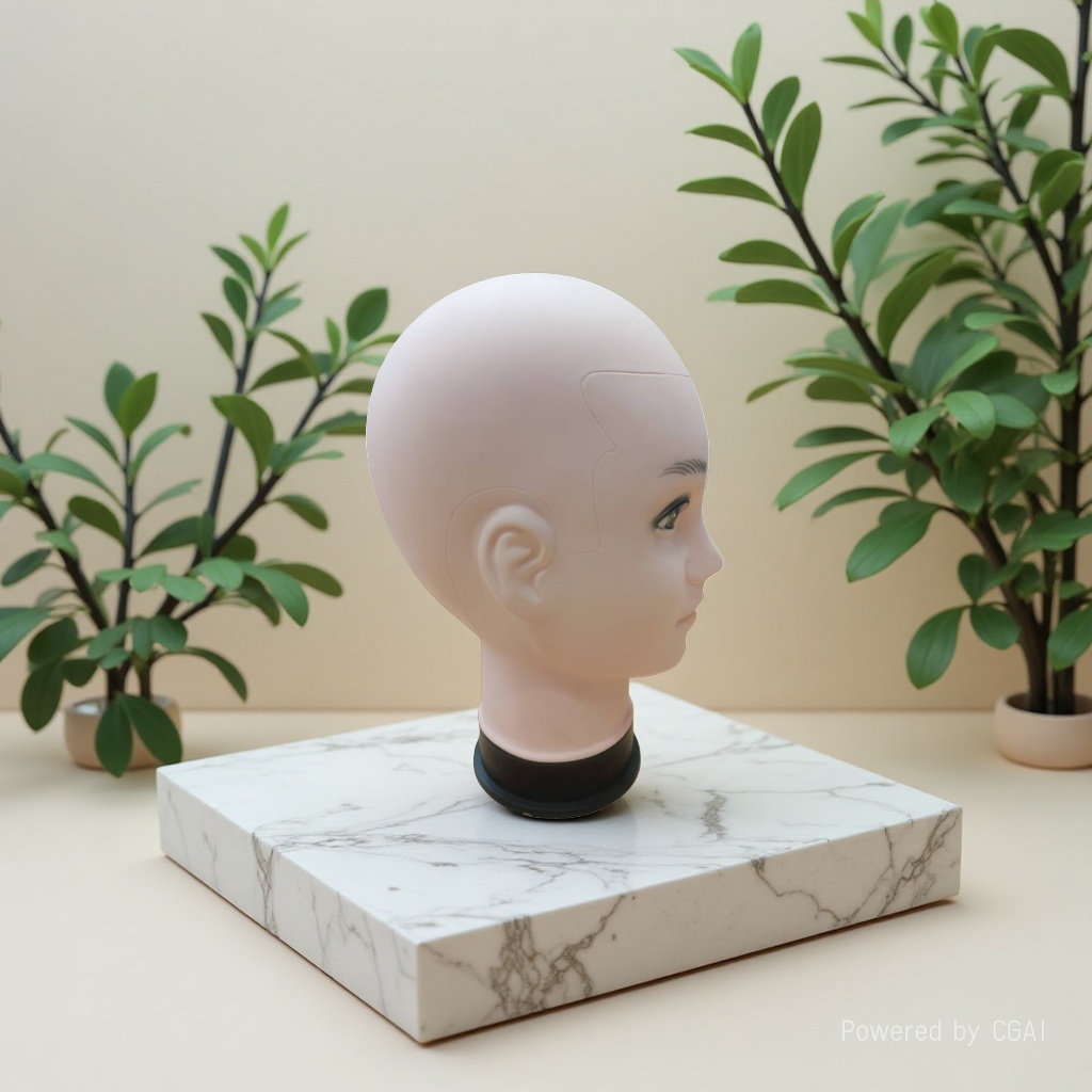Mannequin female model display head, mannequin head, model-specific headshot, mannequin head, mannequin display head, mannequin display head Application Scenario