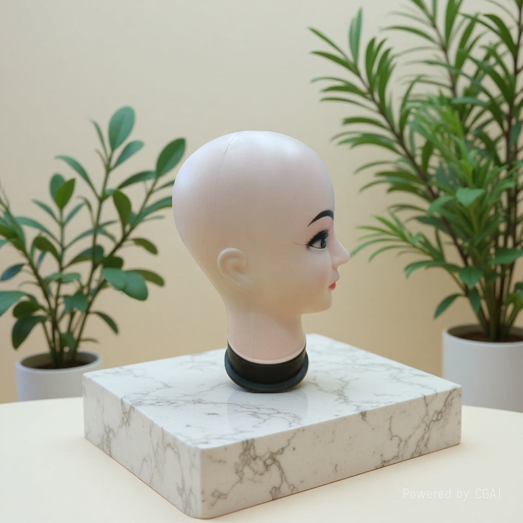 模特/人体模特/模特展示头/模特头/人台女细节图