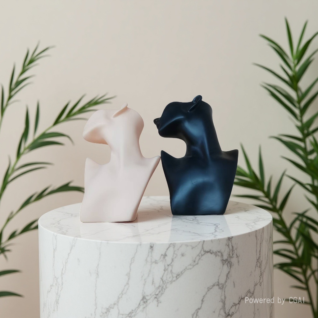 模特/人体模特/模特展示头/模特头/人台女产品图