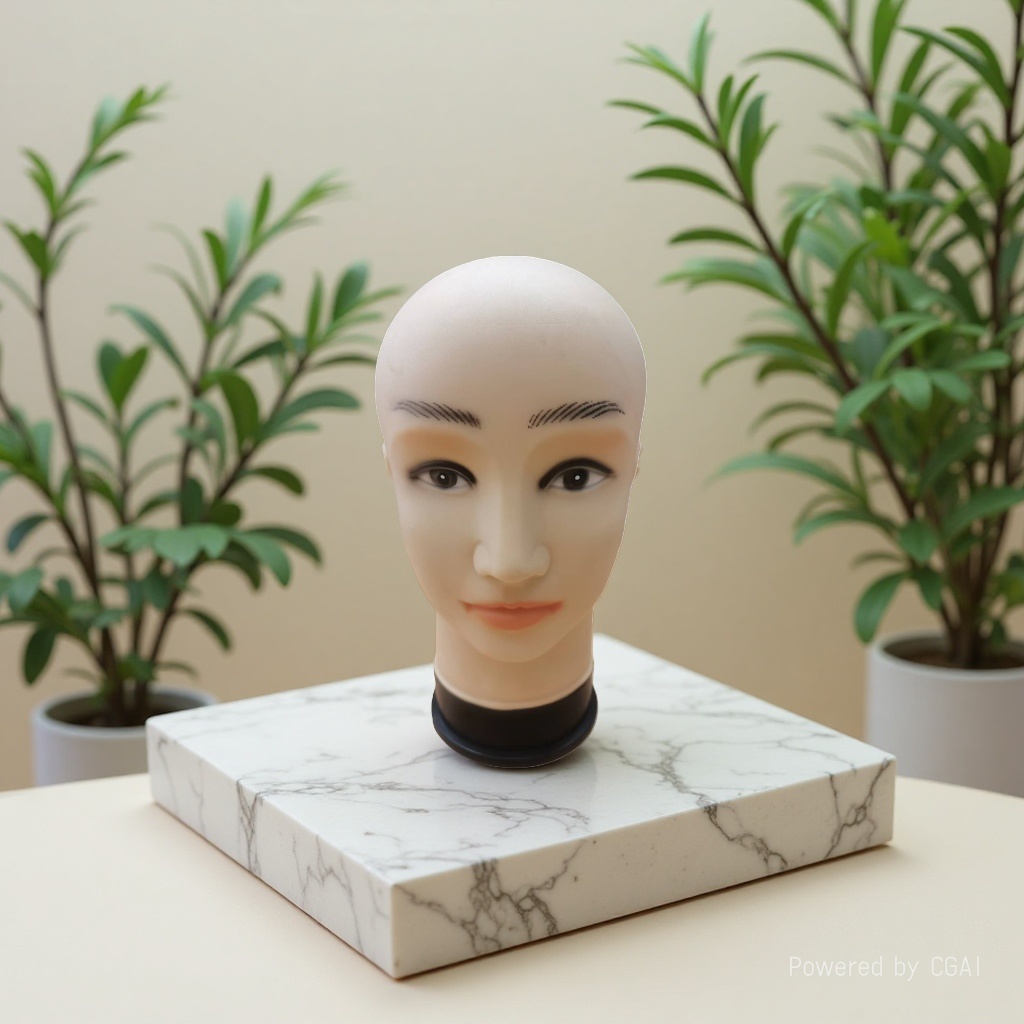 Mannequin female model display head, mannequin head, mannequin dedicated headshot, mannequin head, mannequin display head 140121861 Specification image