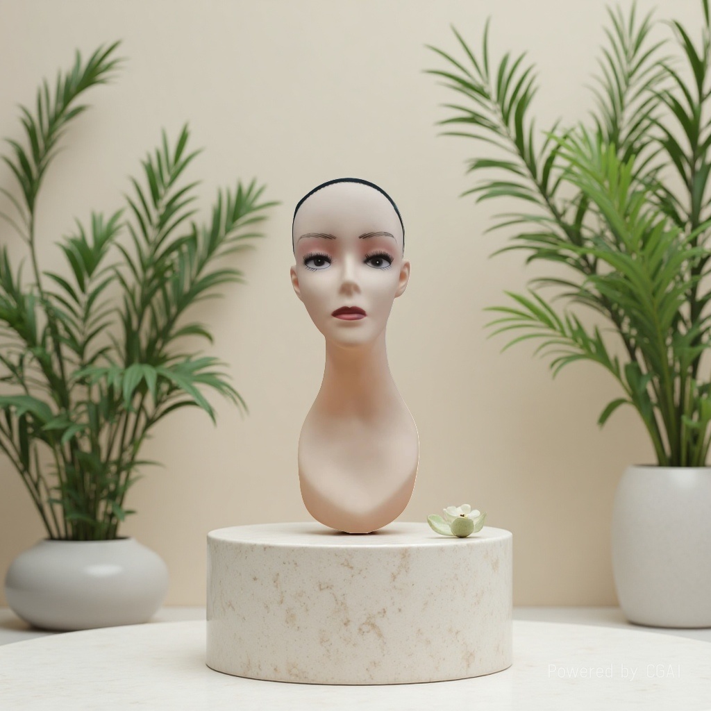 模特/人体模特/模特展示头/模特头/人台女细节图