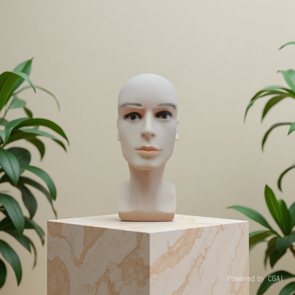 模特/人体模特/模特展示头/模特头/人台女细节图