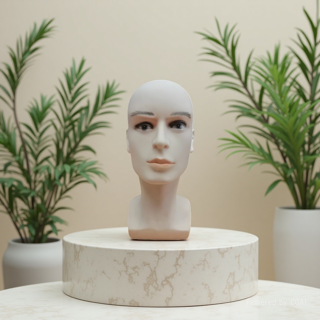 人台模特展示头人体模特头模特专用头像模特头模特头模特仿真人物人头模型摆件可拆卸教学模型人头模型