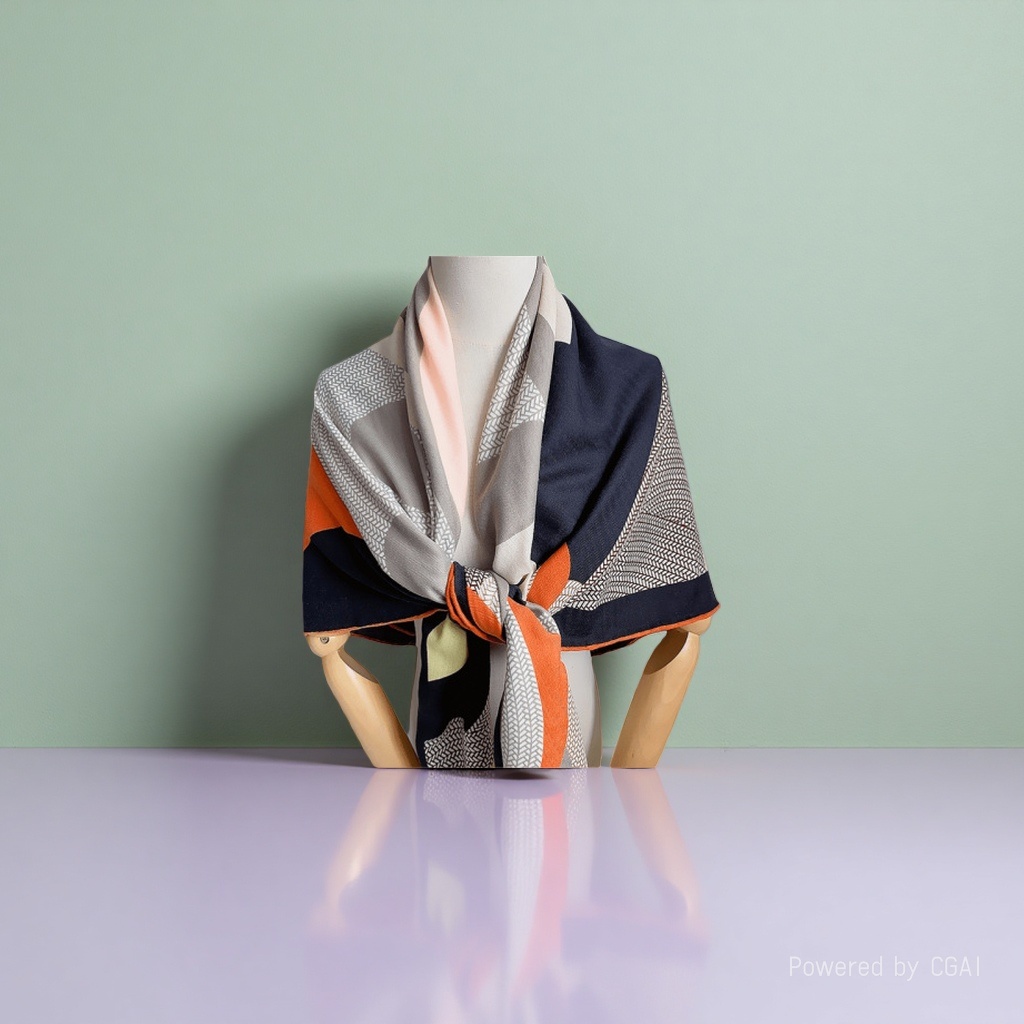 Muslim women's long wool scarf, ribbon shawl, silk scarf, square scarf Application Scenario
