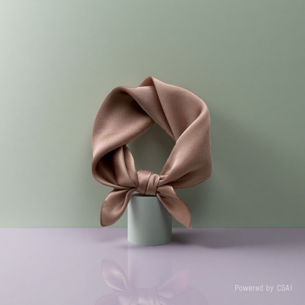 Silk scarf, ribbon scarf, square scarf, shawl, small silk scarf, 180g Application Scenario