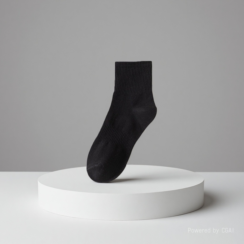 Yin Kai Knitting - Men's and Women's Summer Thin Solid Color sweat-absorbing and odor-proof short Socks Pure Cotton breathable thin Mesh business short socks