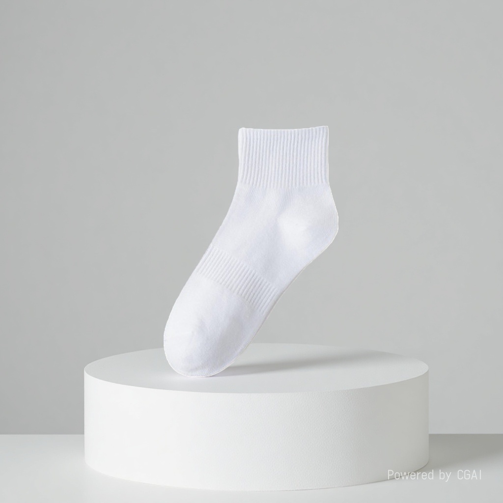 Yin Kai Knitting - Men's and Women's Summer Thin Solid Color Sweat-absorbing and odor-proof Short Socks Pure Cotton Breathable Thin Mesh Business Short Socks 163155207 details Picture
