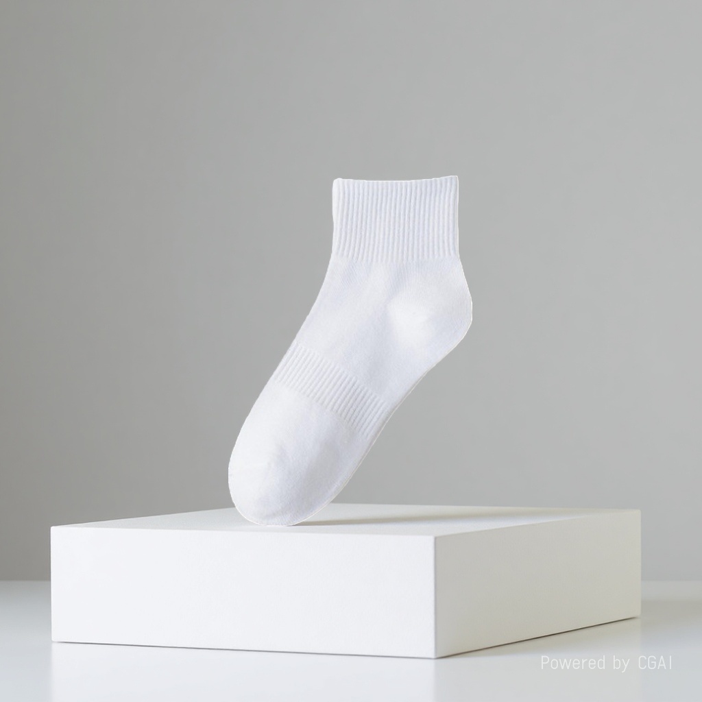 Yin Kai Knitting - Men's and Women's Summer Thin Solid Color Sweat-absorbing and odor-proof Short Socks Pure Cotton Breathable Thin Mesh Business Short Socks 163155207 Application Scenario