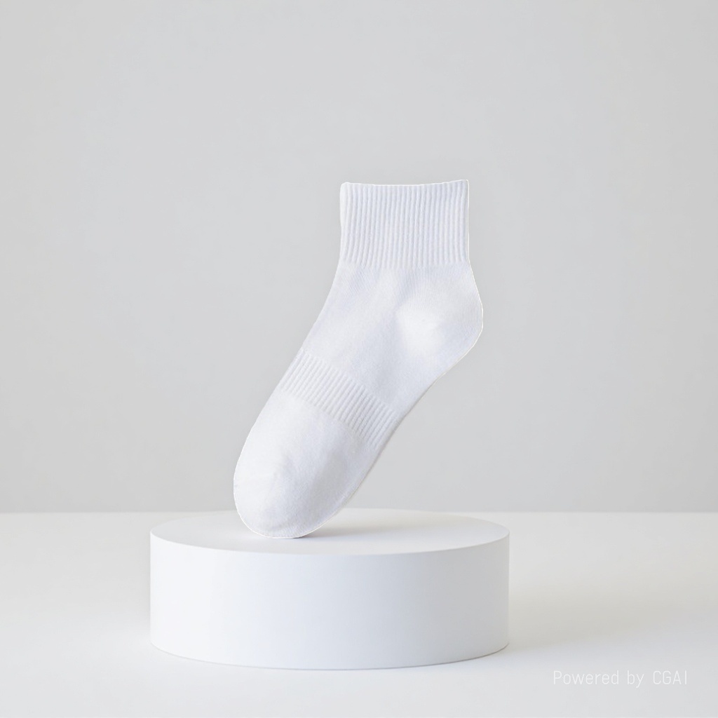 Yin Kai Knitting - Men's and Women's Summer Thin Solid Color Sweat-absorbing and odor-proof Short Socks Pure Cotton Breathable Thin Mesh Business Short Socks 163155207 Specification image