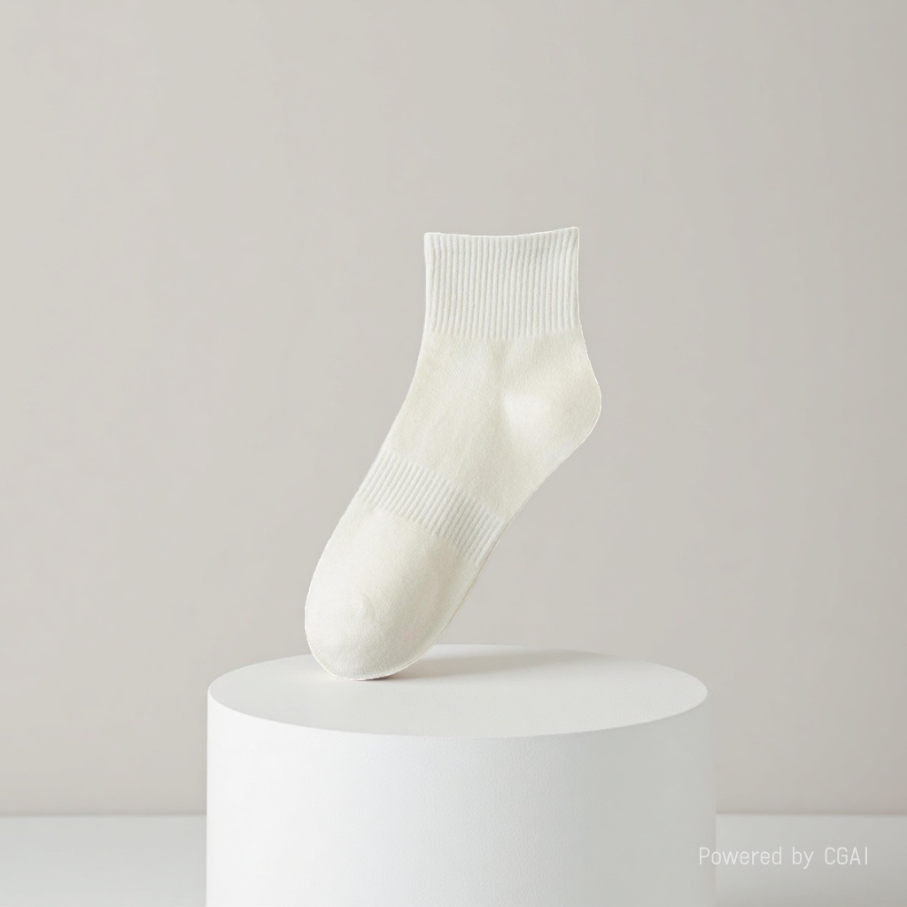 Yin Kai Knitting - Men's and Women's Summer Thin Solid Color Sweat-absorbing and odor-proof Short Socks Pure Cotton Breathable Thin Mesh Business Short Socks 163157738 Application Scenario