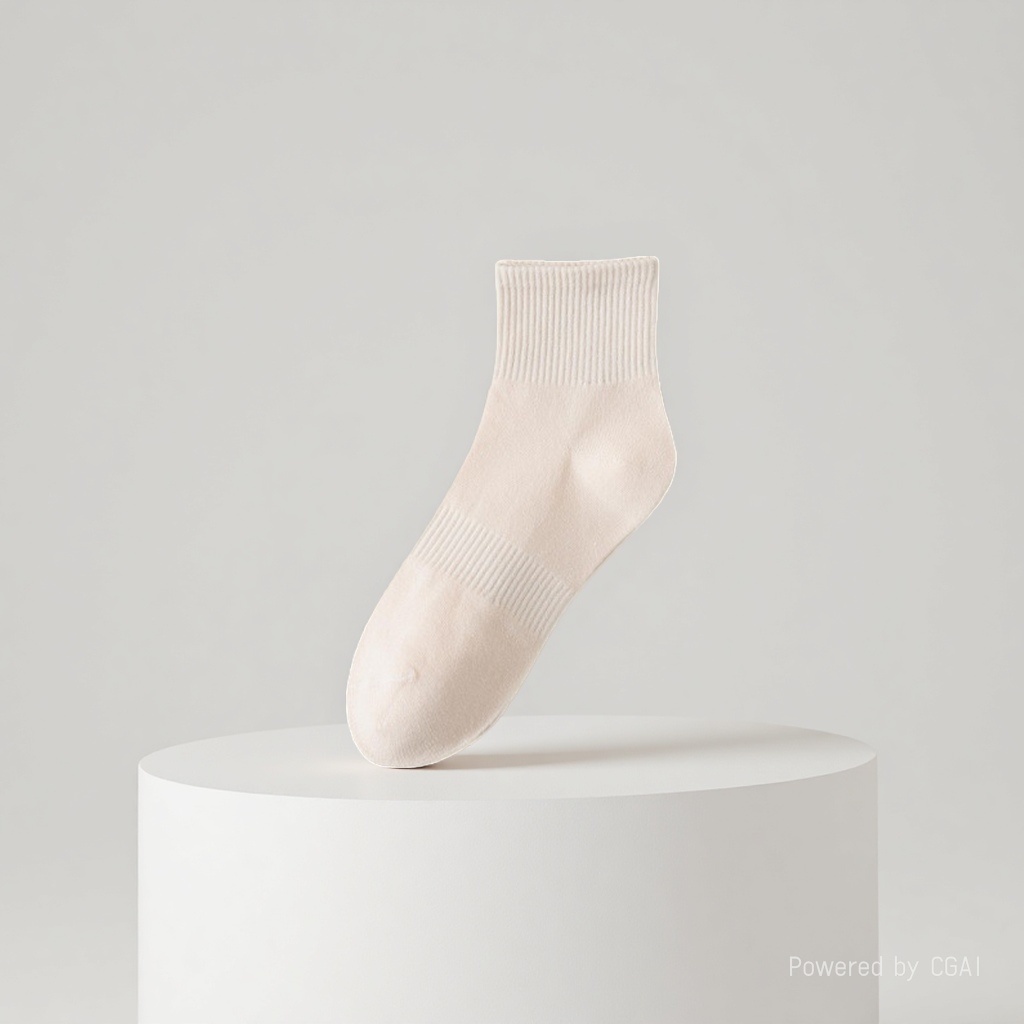 Yin Kai Knitting - Men's and Women's Summer Thin Solid Color Sweat-absorbing and odor-proof Short Socks Pure Cotton Breathable Thin Mesh Business Short Socks 163203037 details Picture