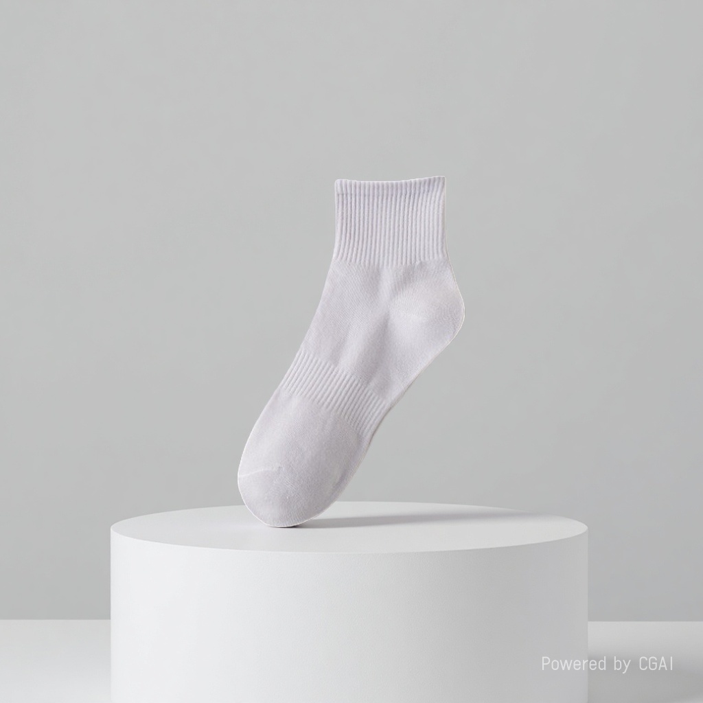 Yin Kai Knitting - Men's and Women's Summer Thin Solid Color Sweat-absorbing and odor-proof Short Socks Pure Cotton Breathable Thin Mesh Business Short Socks 163213416 Application Scenario