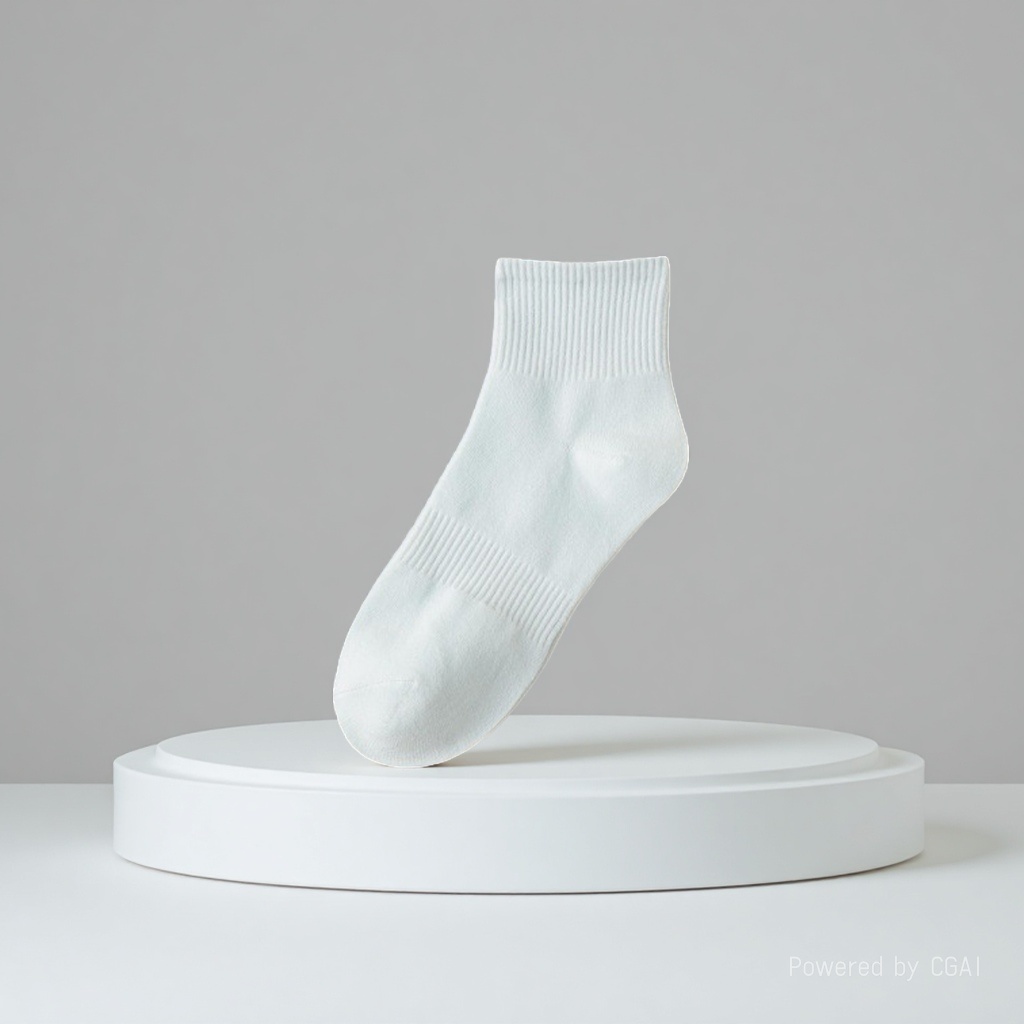Yin Kai Knitting - Men's and Women's Summer Thin Solid Color Sweat-absorbing and odor-proof Short Socks Pure Cotton Breathable Thin Mesh Business Short Socks 163215662 Application Scenario