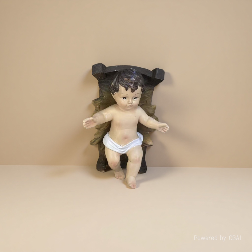 Virgin Mary Jesus baby Buddha statue, religious deity resin Buddha statue Application Scenario