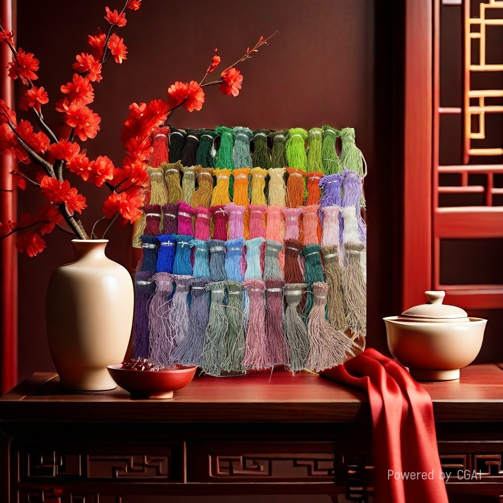 中国结玉线线圈手工编织项链吊尾绳饰品配件吊坠扣批发
