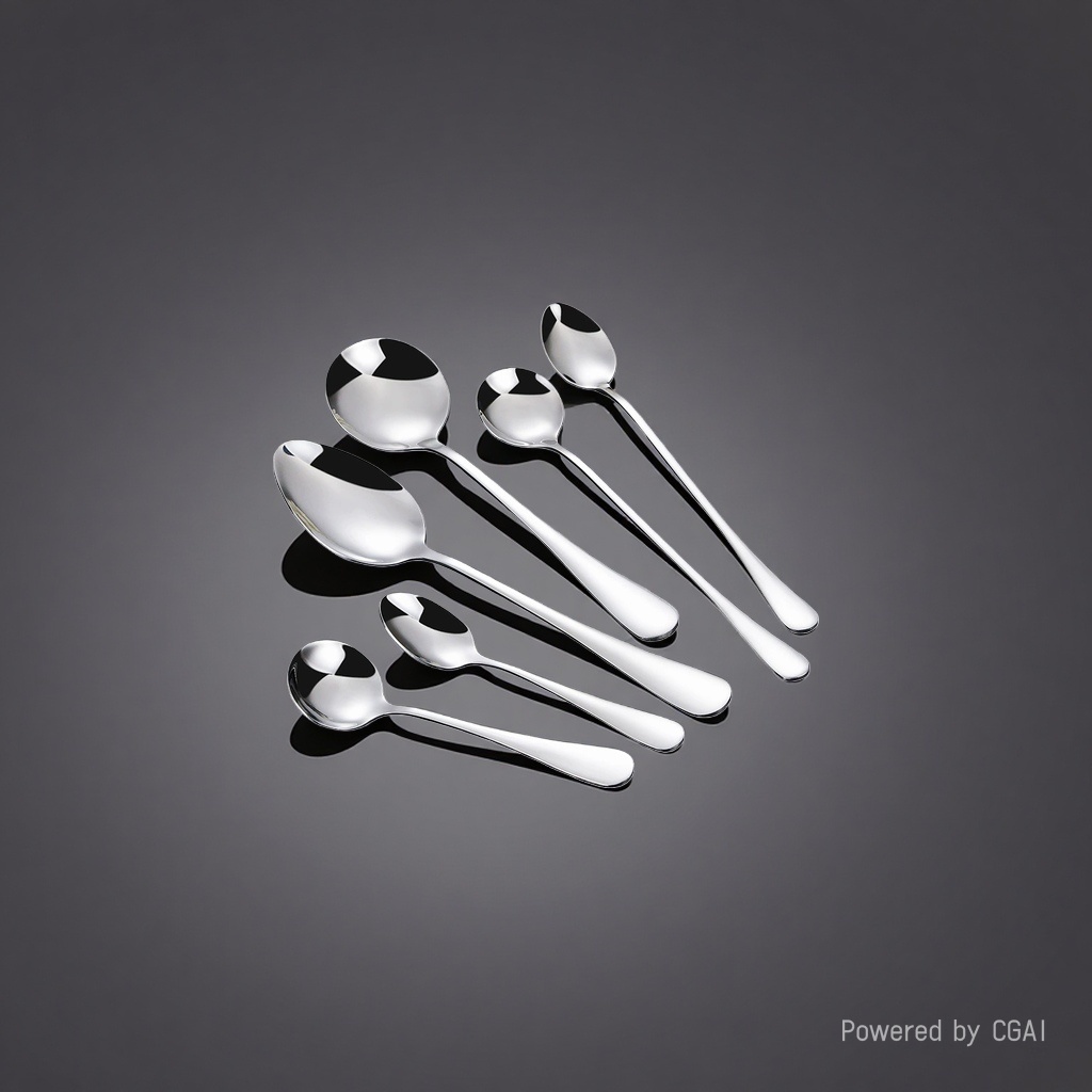 Metal luster spoon and compass handicrafts of sand gold Delta incense burner Specification image