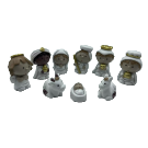 Ceramic figure ornaments, handcrafted products 35 Item Picture