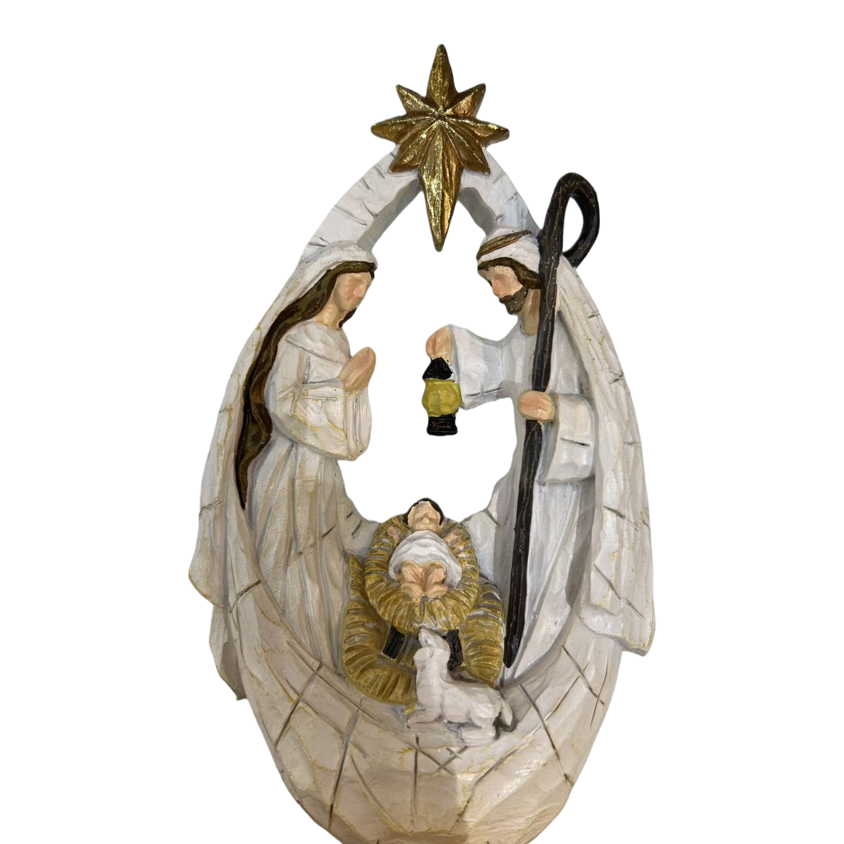 Factory direct sales of resin handicrafts, religious figures, white angels, resin Buddha statues, Medicine Buddha statues, ornaments, Virgin Mary statues, home decorations Item Picture