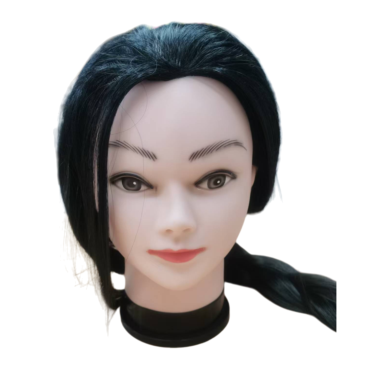 模特/人体模特/模特展示头/模特头/人台女白底实物图