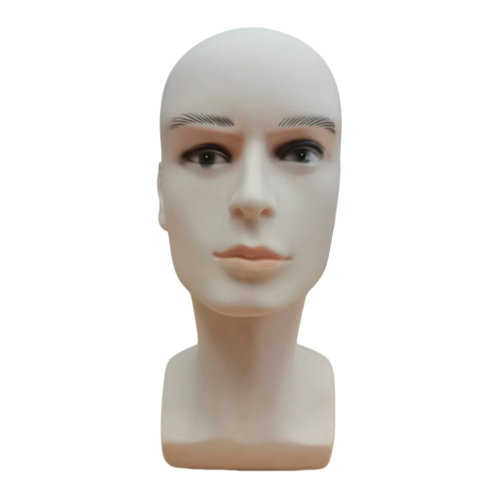 模特/人体模特/模特展示头/模特头/人台女白底实物图