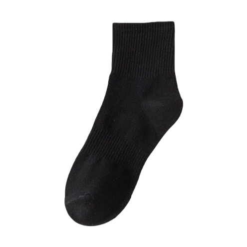 Yin Kai Knitting - Men's and Women's Summer Thin Solid Color sweat-absorbing and odor-proof short Socks Pure Cotton breathable thin Mesh business short socks Item Picture