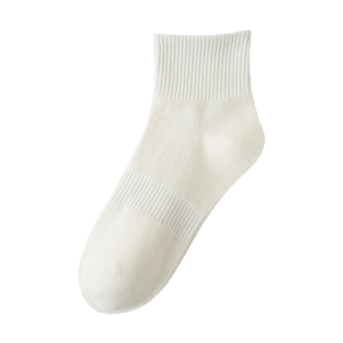 Yin Kai Knitting - Men's and Women's Summer Thin Solid Color Sweat-absorbing and odor-proof Short Socks Pure Cotton Breathable Thin Mesh Business Short Socks 163157738 Item Picture
