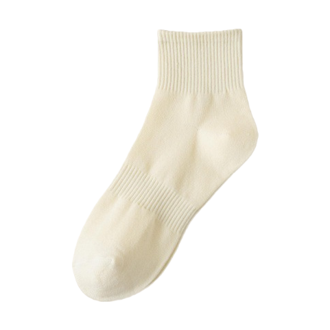 Yin Kai Knitting - Men's and Women's Summer Thin Solid Color Sweat-absorbing and odor-proof Short Socks Pure Cotton Breathable Thin Mesh Business Short Socks 163205810 Item Picture