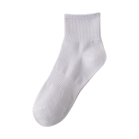 Yin Kai Knitting - Men's and Women's Summer Thin Solid Color Sweat-absorbing and odor-proof Short Socks Pure Cotton Breathable Thin Mesh Business Short Socks 163213416 Item Picture