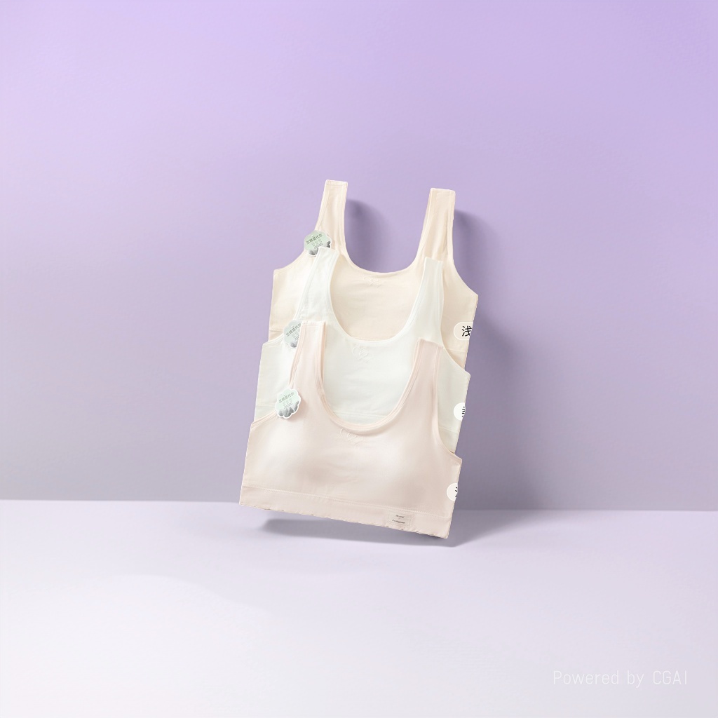 Sujetador para niñas diseño con copa chaleco de desarrollo ropa interior para niños mujeres slim fit comodidad alta calidad Specification image