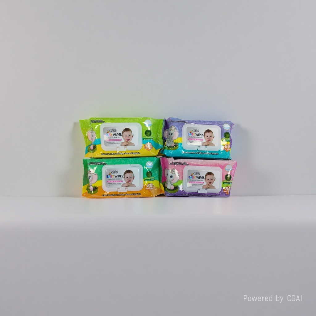 Factory direct sale of 100 pieces of baby wipes with soft covers, Baby Wipes 104647586 Specification image