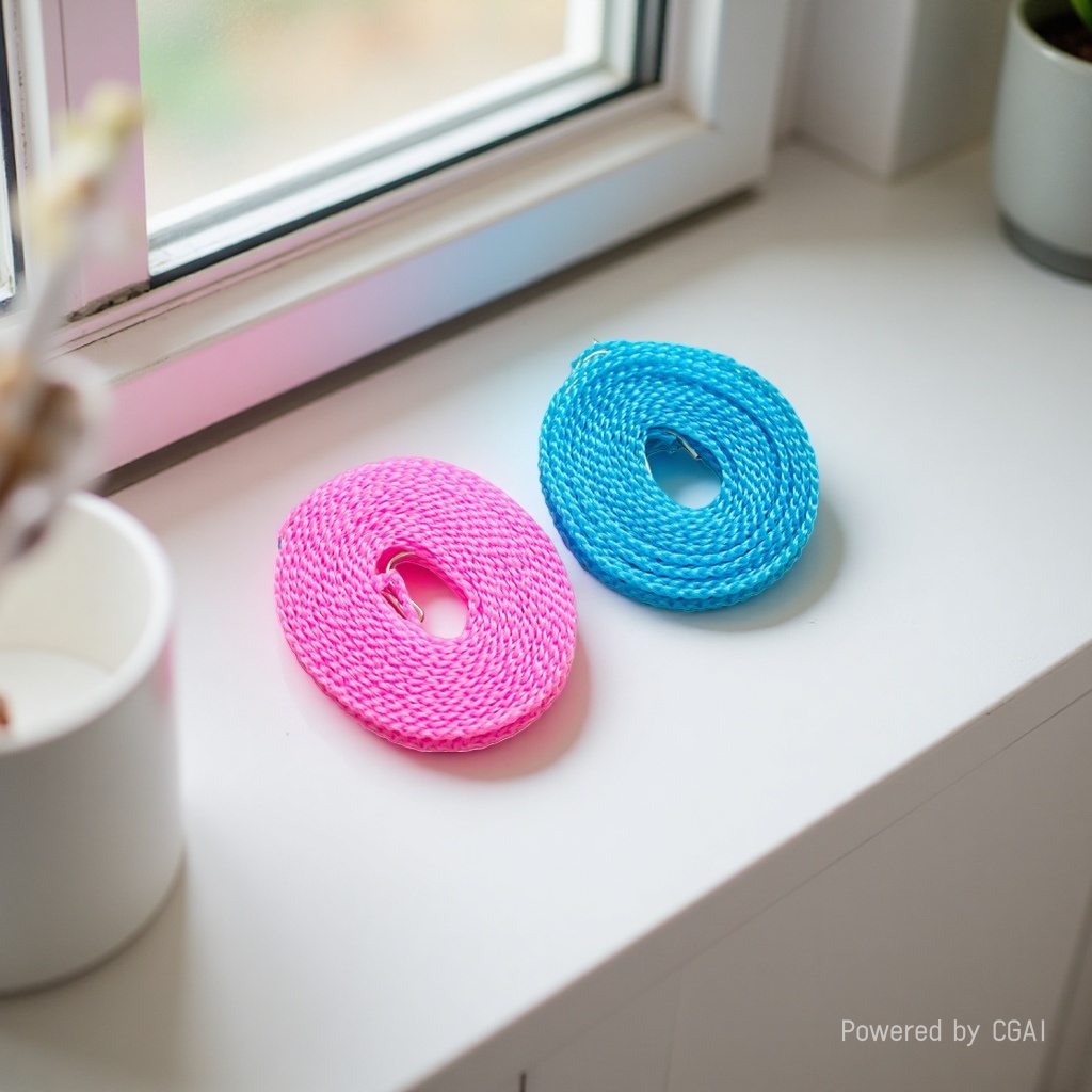 Windproof clothes drying rope, Japanese anti-slip clothes drying belt, hook rope, trapezoidal structure quilt drying rope T Application Scenario