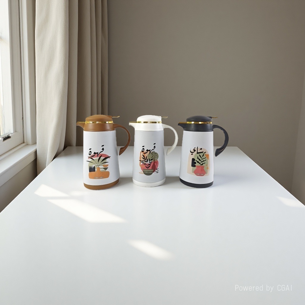 Vacuum Flask 保温水壶大容量便携热水瓶玻璃内胆保温杯宿舍暖瓶