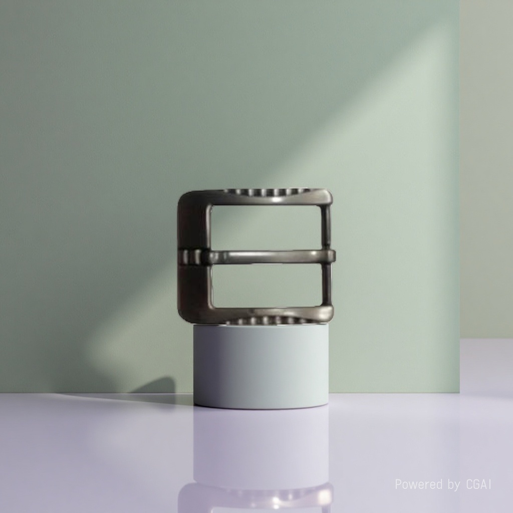 Zinc alloy metal belt buckle, iron wire buckle belt, 10cm rust-proof and durable, men's business simple style