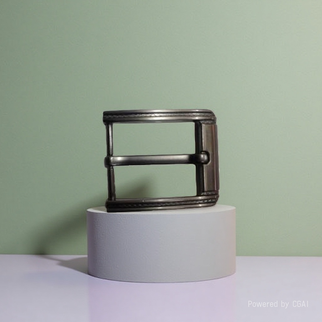 Zinc alloy metal belt buckle head iron wire buckle belt 180g anti-slip, wear-resistant, firm and durable Specification image