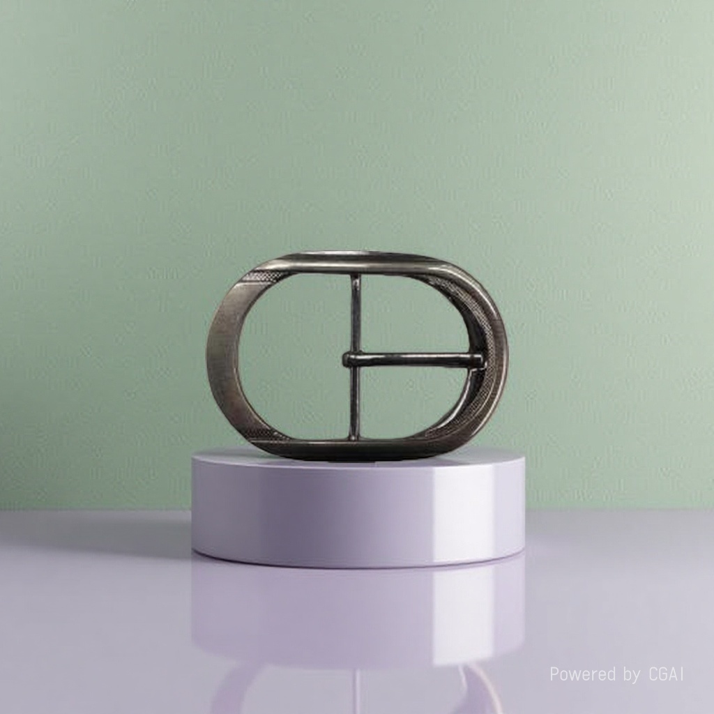 Zinc alloy metal belt buckle, iron wire buckle belt, 180g anti-rust and durable, men's business simple style Specification image