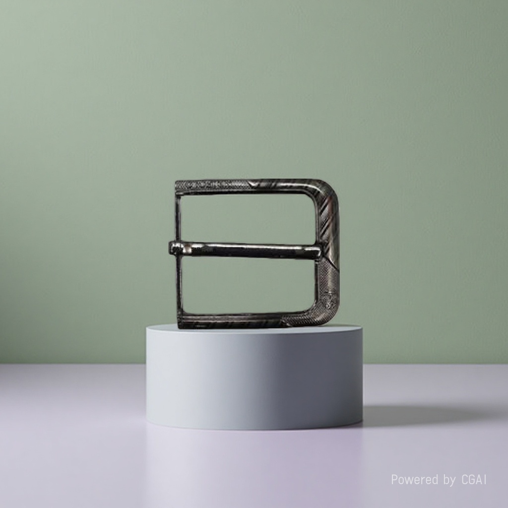Zinc alloy metal belt buckle, iron wire buckle belt, 180g anti-rust and durable men's belt accessory Specification image