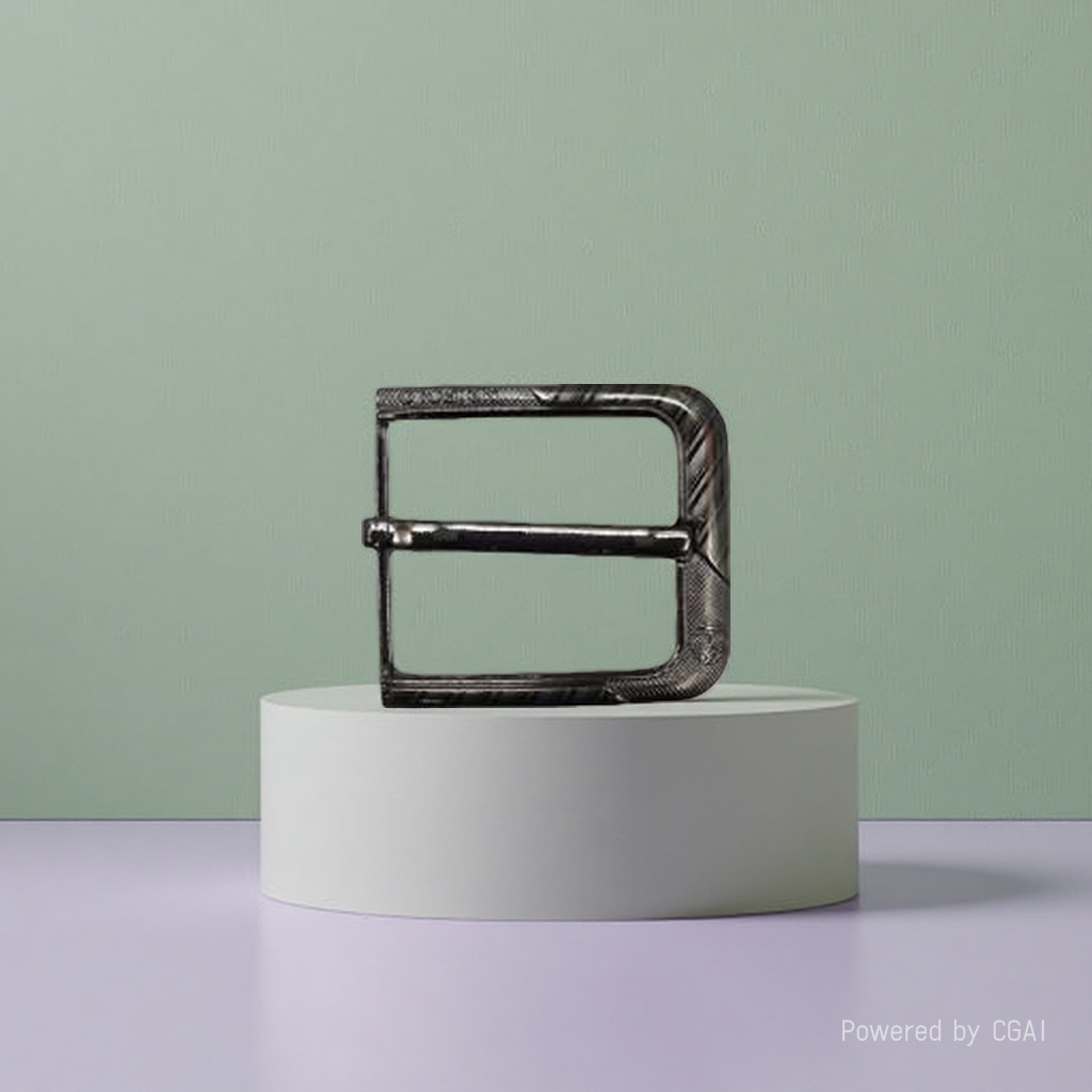 Zinc alloy metal belt buckle, iron wire buckle belt, 180g anti-rust and durable men's belt accessory details Picture