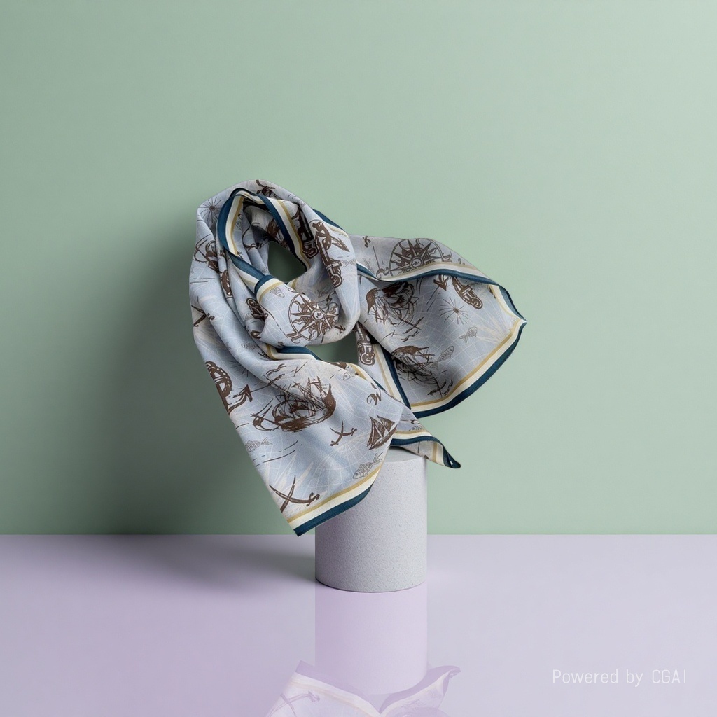 Silk scarves, printed silk scarves, ribbon scarves, square scarves, shawls, small silk scarves Application Scenario