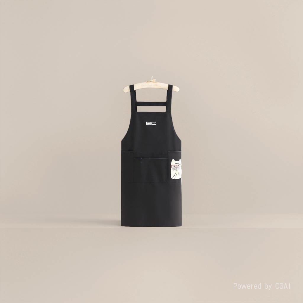 Waterproof apron, oil-proof, custom kitchen, home, fashionable cooking, printed, catering work clothes, new style, 141144456 Specification image