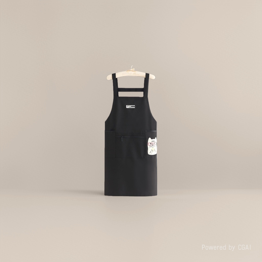 Waterproof apron, oil-proof, custom kitchen, home, fashionable cooking, printed, catering work clothes, new style, 141144456 Application Scenario