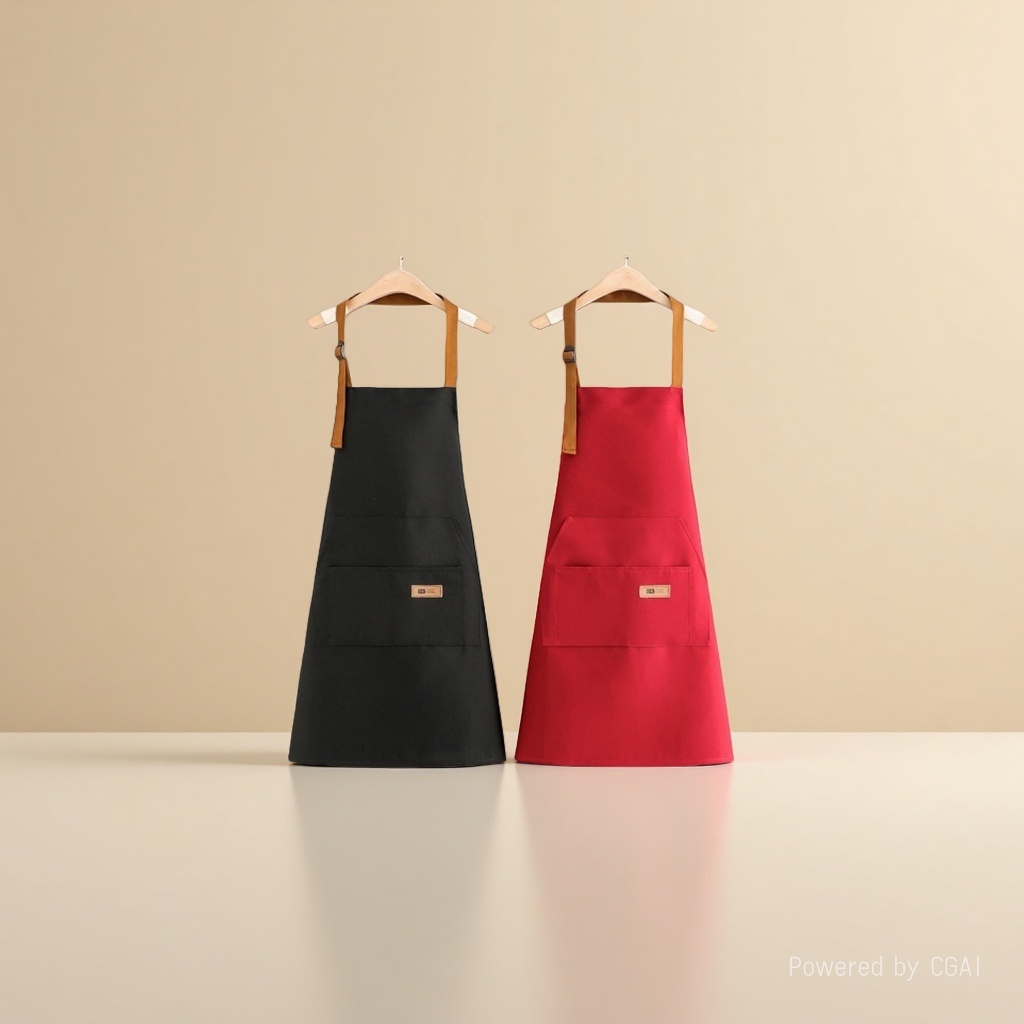 The apron is waterproof and oil-resistant. It is used for cooking in the kitchen. The waistband is thickened. It is a special work uniform for the catering industry. It can be worn outside the barber shop for setting up a stall Application Scenario
