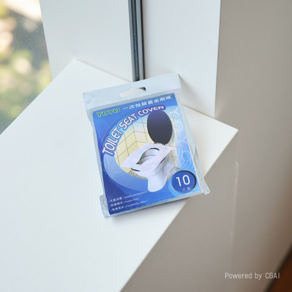 Yiwu Good Goods Foreign Trade Export Travel Personal Hygiene Antibacterial Seat Toilet Paper Eco-friendly Disposable Toilet Seat Cover 10 pieces -1006/34762 details Picture