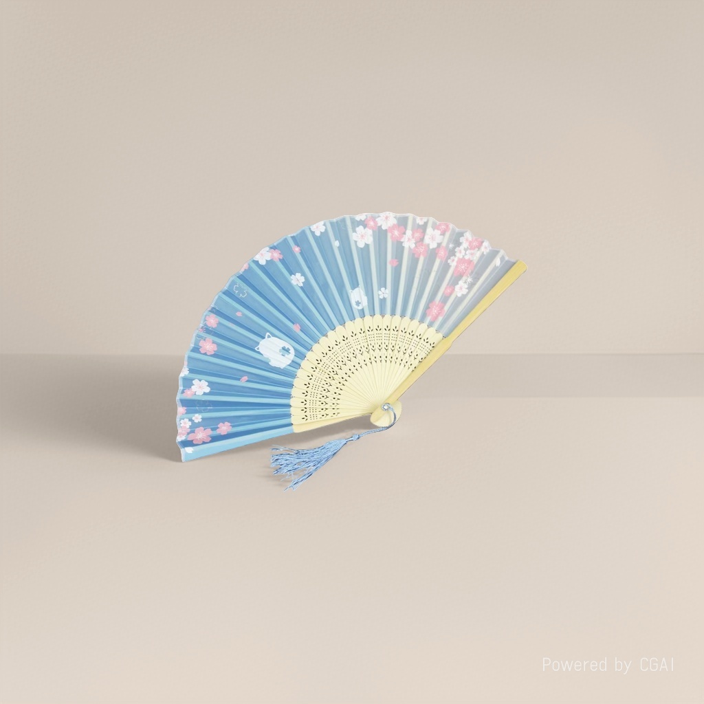 漆扇子/扇子/折扇/扇子女夏季中国风/扇子刺绣产品图