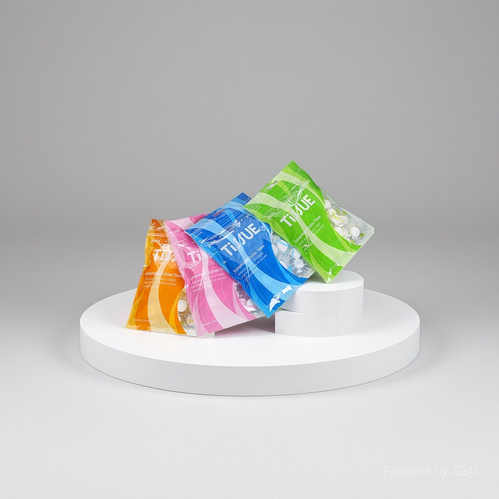 50 candy bagged compressed towel Portable disposable face towel Beauty cleansing towel 152646122 Application Scenario