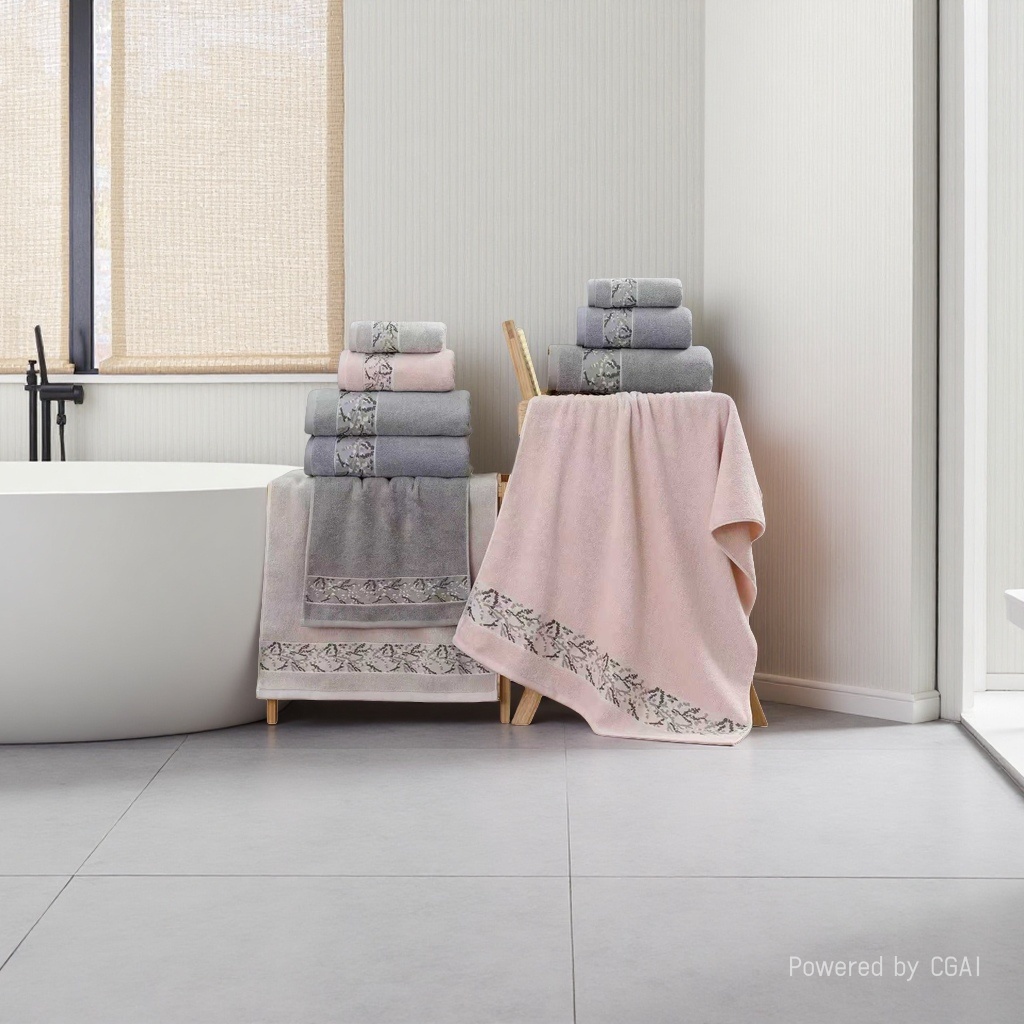 Pure cotton bath towel, soft and thickened absorbent face towel, unisplendable, enlarged and thickened, non-shedding towel 162006850 details Picture