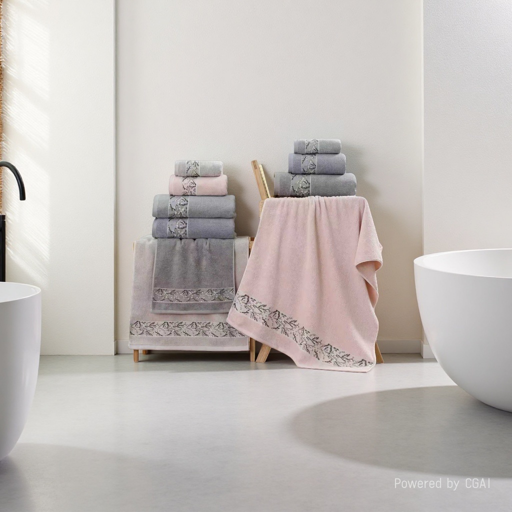 Pure cotton bath towel, soft and thickened absorbent face towel, unisplendable, enlarged and thickened, non-shedding towel 162006850 Specification image