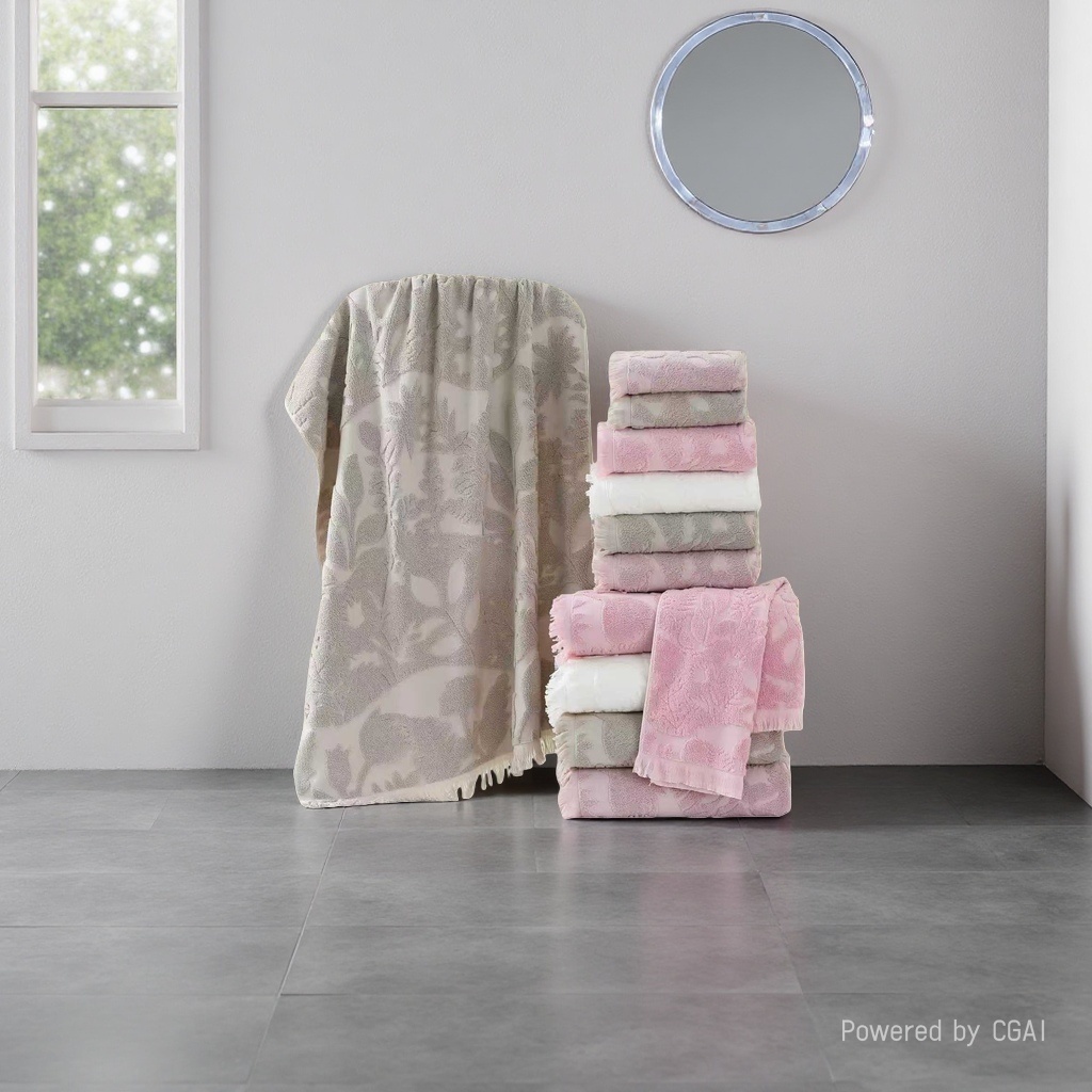 Pure cotton household towels, bath towels, soft and thickened absorbent face towels, unisplendable, enlarged and thickened, non-shedding towel details Picture