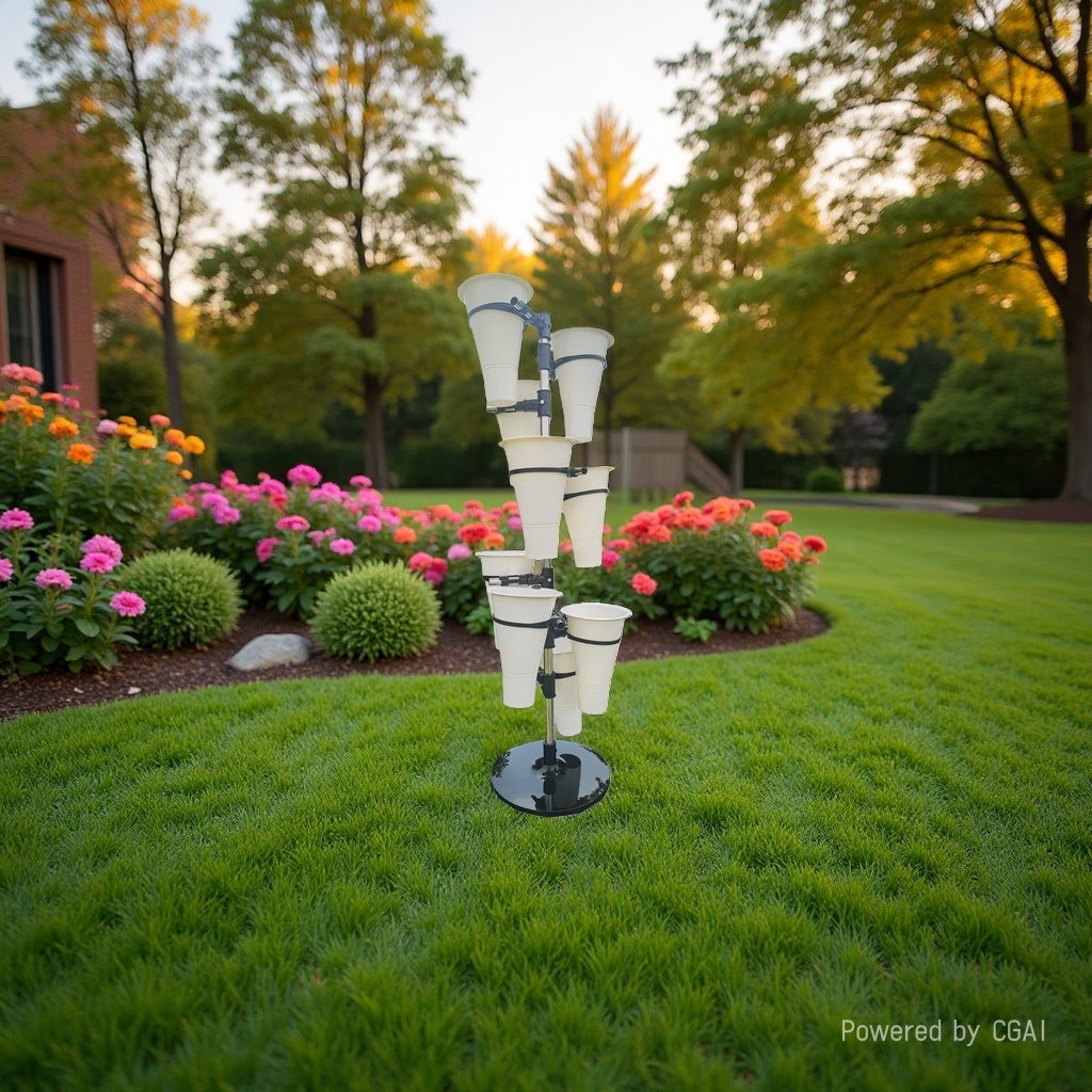 The stainless steel flower stand set is multi-purpose, easy to move and durable Application Scenario