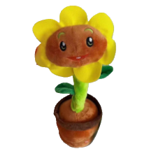 Rotating rod series sunflower cactus figurines, concert twist body, festival gifts, etc Item Picture